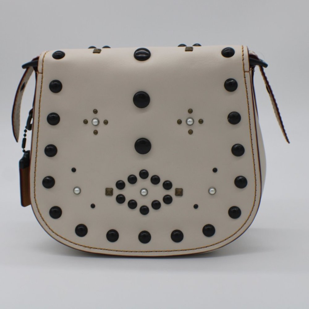 Coach Saddle 23 Crossbody With Western Rivets - Picture 6 of 7